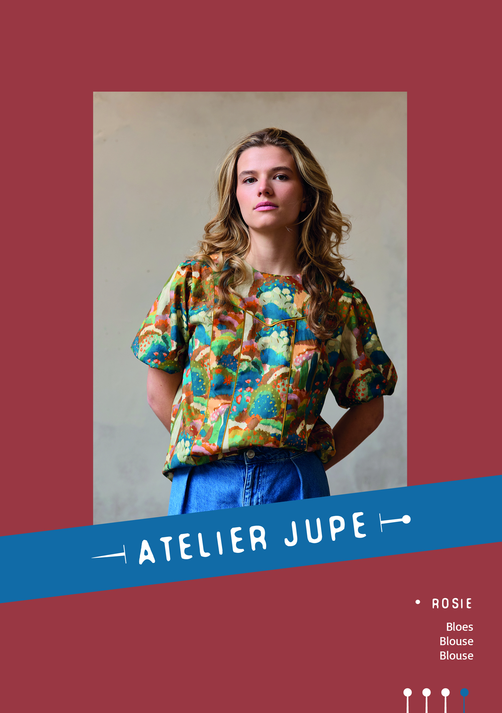 Patroon blouse Rosie - Atelier Jupe